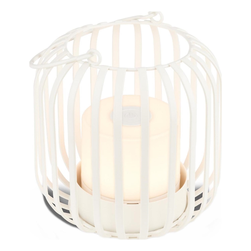 Brilo - LED Димируем rechargeable екстериорен настолна лампа LED/2W/5V IP44 бял