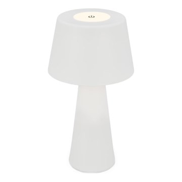 Brilo - LED Димируема акумулаторна екстериорна настолна лампа LED/3,5W/5V IP44 бял