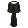 Brilo - LED Димируема акумулаторна екстериорна настолна лампа LED/3,5W/5V IP44 черен