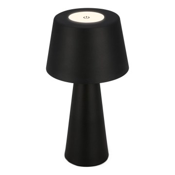 Brilo - LED Димируема акумулаторна екстериорна настолна лампа LED/3,5W/5V IP44 черен