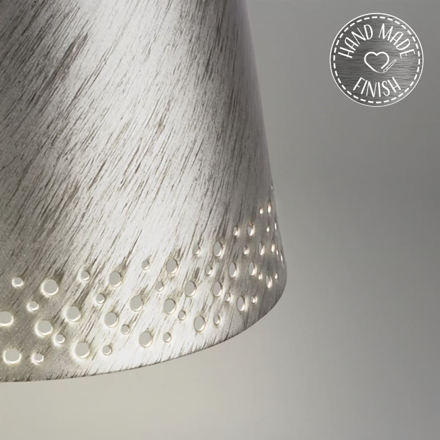 Brilo - LED с регулиране на яркостта, презареждаема, сензорна, външна настолна лампа KIKI LED/2,6W/5V IP44 2600 mAh, сребриста