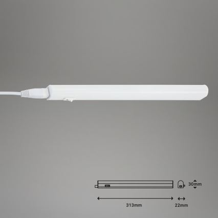 Brilo - LED осветително тяло за под шкаф LED/4W/230V 4000K 31,3 cm