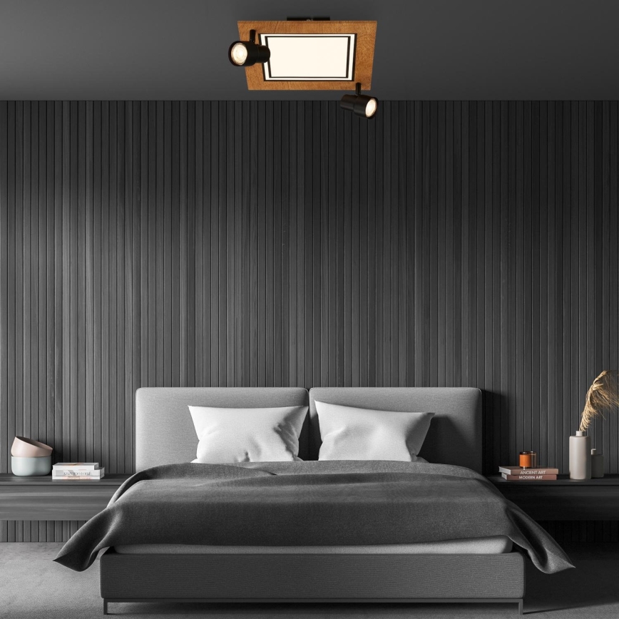 Brilo - LED Плафониера LED/12W/230V + 2xGU10/9W 3000K