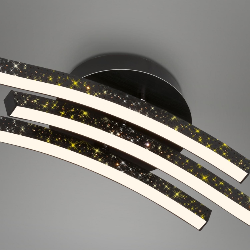 Brilo - LED Плафониера LED/19W/230V 3000K черен