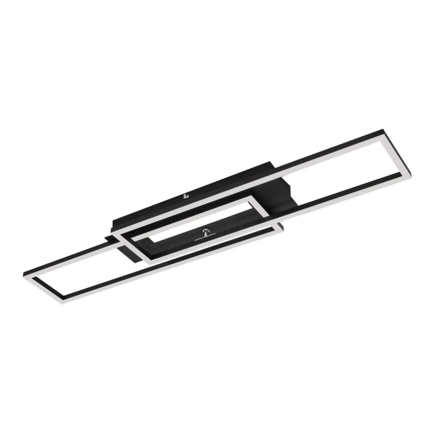 Brilo - LED Полилей за повърхностен монтаж FRAME 2xLED/20W/230V черен