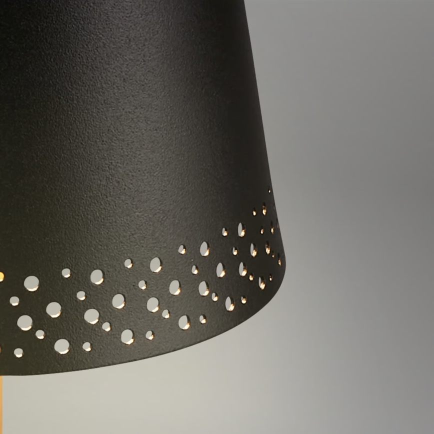 Brilo - LED настолна лампа KIKI, с регулируема яркост, презареждаема, сензорна, за външна употреба, LED/2,6W/5V IP44 2600 mAh, черна