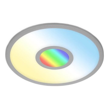 Brilo - LED RGB Димируем плафон CENTRO LED/24W/230V 2700-6500K Wi-Fi Tuya + дистанционно управление
