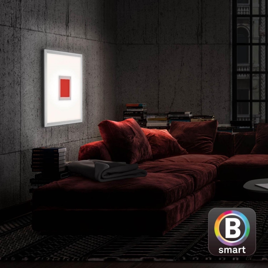 Brilo - LED RGB Димируем плафон CENTRO LED/24W/230V 2700-6500K Wi-Fi Tuya + дистанционно управление