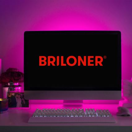 Brilo - LED RGB Димируема лента 6,6m LED/6W/USB + дистанционно управление