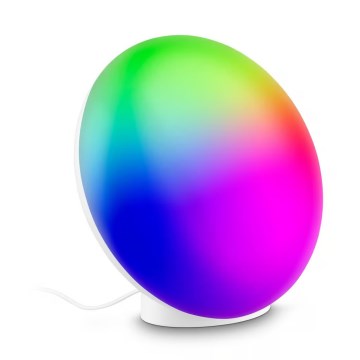 Brilo - LED RGBIC димируема настолна лампа TARA LED/6W/230V 3000-6500K бяла + дистанционно управление
