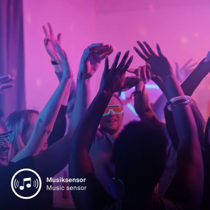 Brilo - LED RGBIC димируема презареждаема настолна лампа TARA LED/6W/5V 3000-6500K Wi-Fi Tuya + дистанционно управление