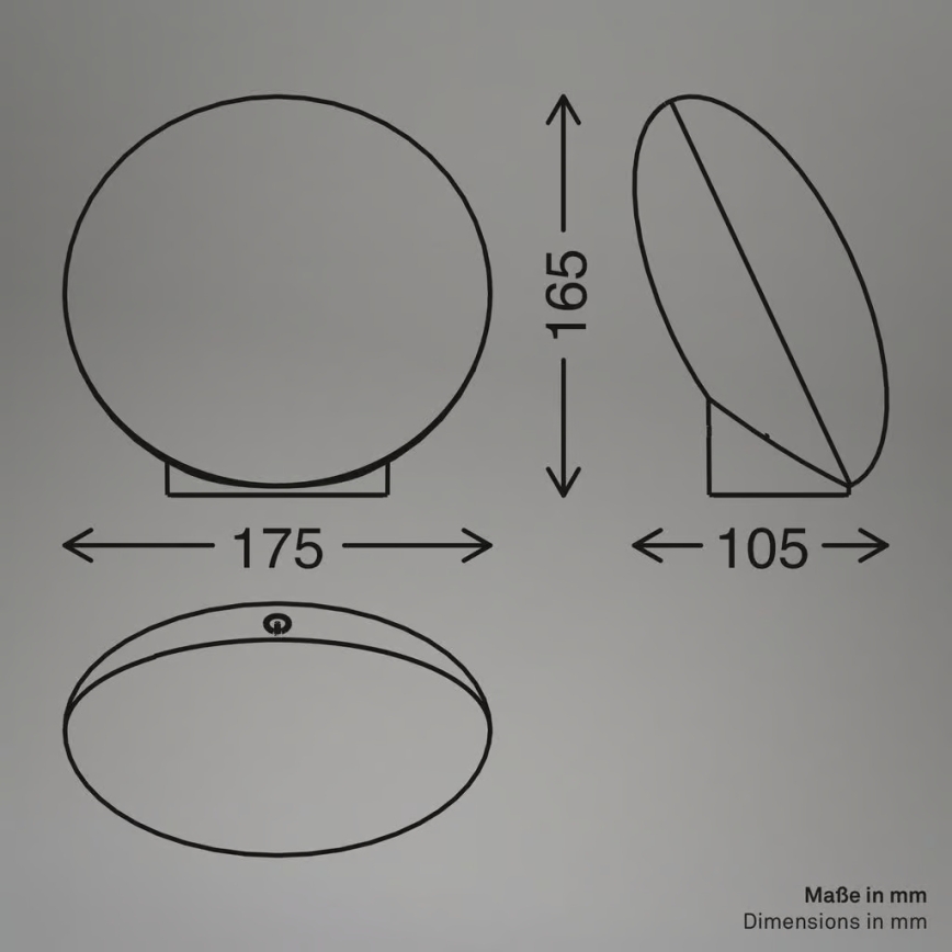 Brilo - LED RGBIC димируема презареждаема настолна лампа TARA LED/6W/5V 3000-6500K Wi-Fi Tuya + дистанционно управление