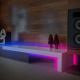 Brilo - LED RGBW Димируема лента MUSIC 4,65 м LED/12W/230V + дистанционно управление