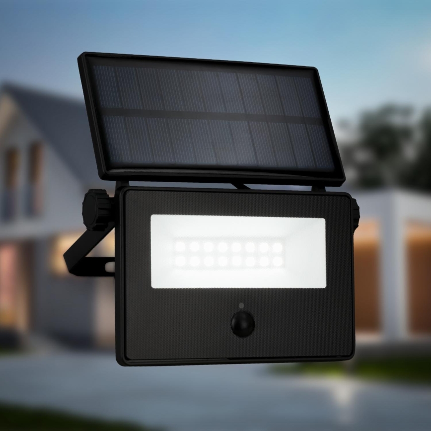Brilo - LED соларен прожектор със сензор LED/5W/5,5V IP54 1200 mAh