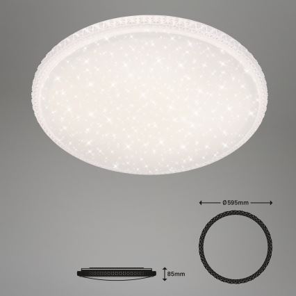 Brilo - LED таванно осветително тяло LED/48W/230V Ø 60 см