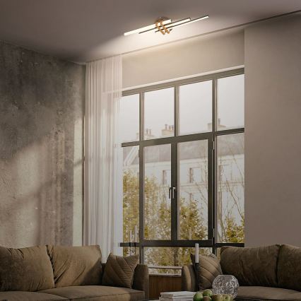 Brilo - LED таванно осветително тяло TINKA LED/21W/230V 3000K черно