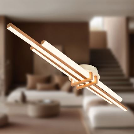 Brilo - LED таванно осветително тяло TINKA LED/30W/230V 3000K медно