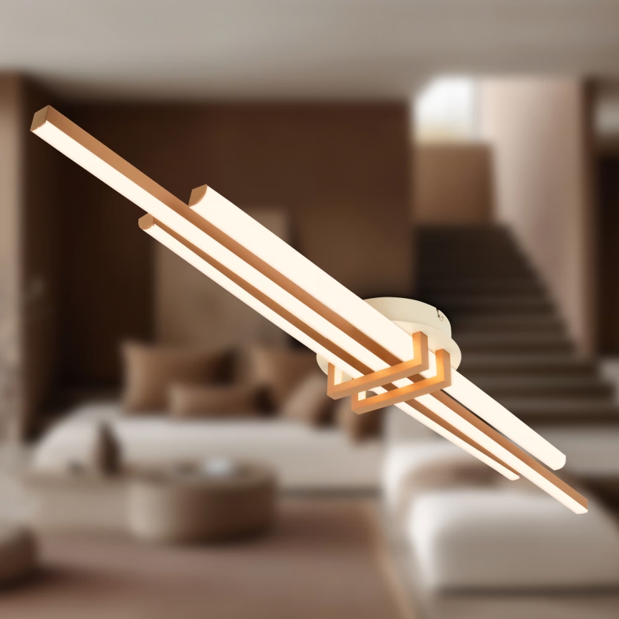 Brilo - LED таванно осветително тяло TINKA LED/30W/230V 3000K медно