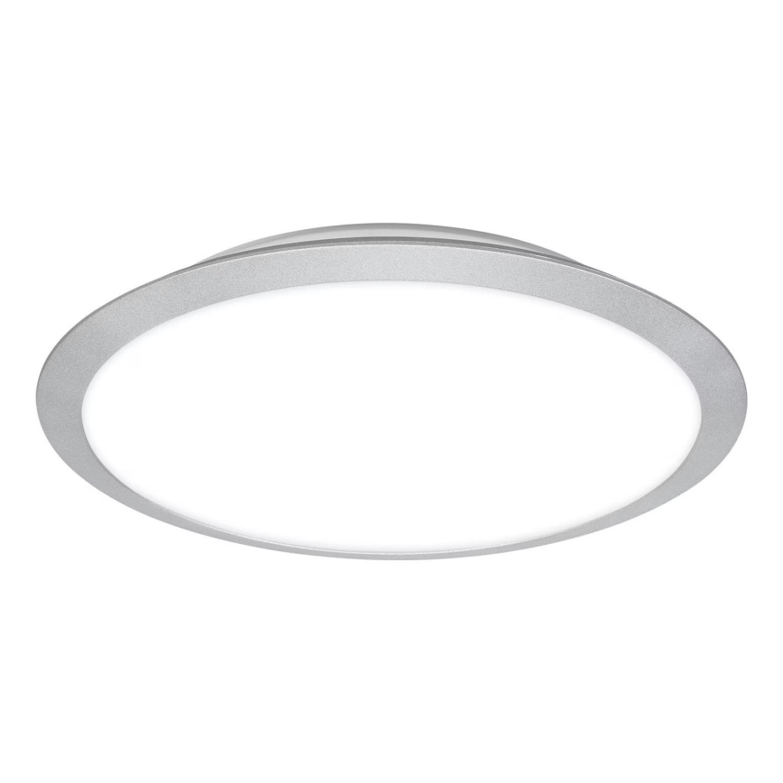 Brilo - LED таванно осветително тяло за баня CTS LED/21W/230V 3000/4000K IP44 Ø 37 см матов хром