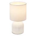Brilo - Настолна лампа INO 1xE14/10W/230V бяла