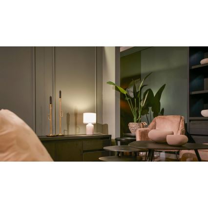 Brilo - Настолна лампа INO 1xE14/10W/230V бяла