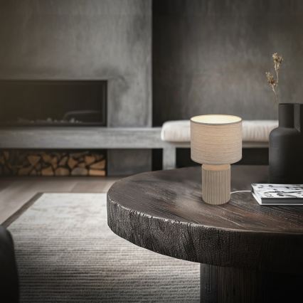 Brilo - Настолна лампа INO 1xE14/10W/230V бяла