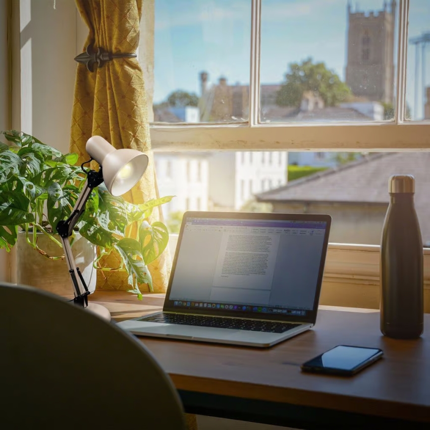 Brilo - Настолна лампа PIXA 1xE14/25W/230V бежова