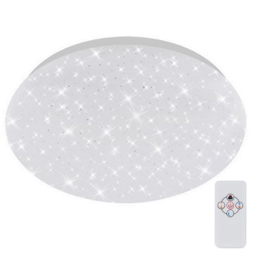 Brilo - RGBW Димируем плафон STARRY SKY LED/10W/230V + дистанционно управление