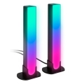 Brilo - К-кт 2x LED RGBIC Димируема настолна лампа LED/12W/230V 3000-6500K Wi-Fi Tuya