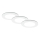 Brilo - К-кт 3x LED Лампа за вграждане в баня LED/4W/230V IP44 3000/4000K бял