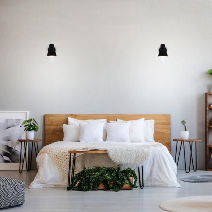 Briloner 10698889 - Спот аплик 1xE14/25W/230V черен