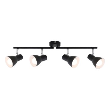 Briloner 10698890 - Спот 4xE14/25W/230V черен