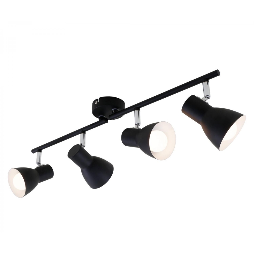 Briloner 10698890 - Спот 4xE14/25W/230V черен