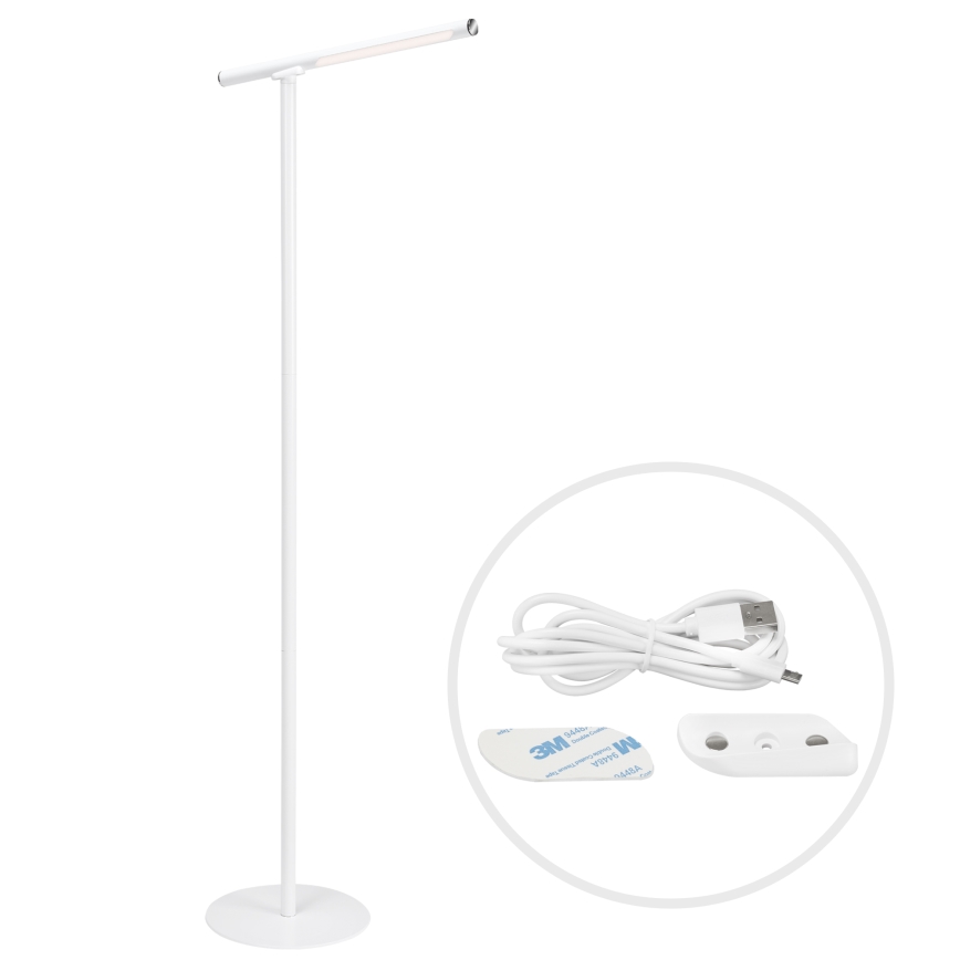Briloner 1384-016 - LED Димируем докосване лампион 2в1 EVERYWHERE LED/2,3W/5V 2000 mAh