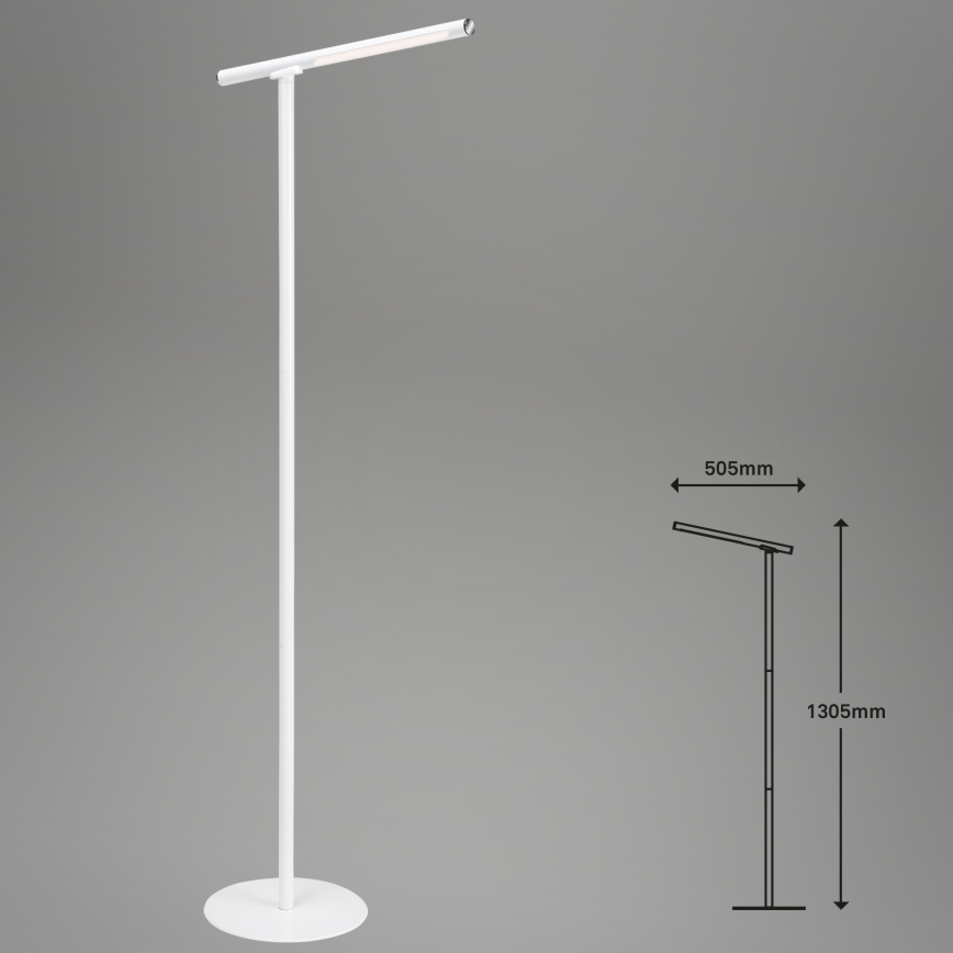 Briloner 1384-016 - LED Димируем докосване лампион 2в1 EVERYWHERE LED/2,3W/5V 2000 mAh