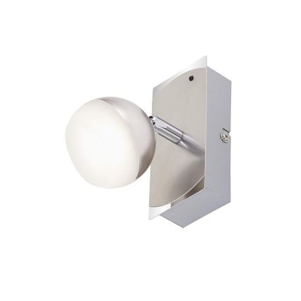 Briloner 2040-012 - LED RGB регулируемо точково осветително тяло 1xLED/3,3W/230V + дистанционно управление