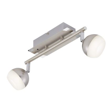 Briloner 2040-022 - LED RGB Димируема  Точково осветление, луна 2xLED/3,3W/230V + DO