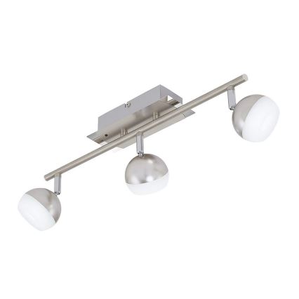 Briloner 2040-032 - LED RGB регулируемо точково осветително тяло 3xLED/3,3W/230V + дистанционно управление