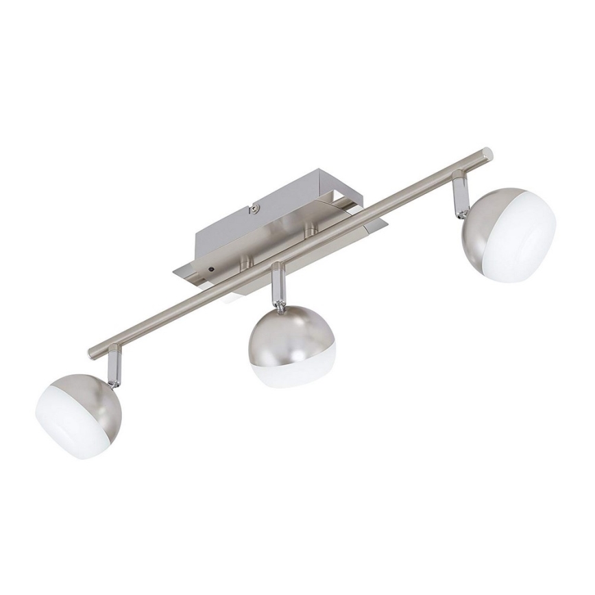 Briloner 2040-032 - LED RGB регулируемо точково осветително тяло 3xLED/3,3W/230V + дистанционно управление