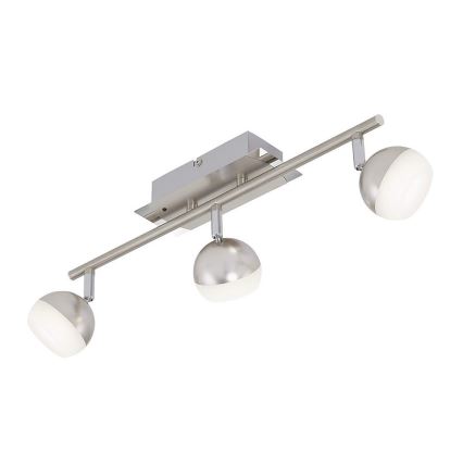 Briloner 2040-032 - LED RGB регулируемо точково осветително тяло 3xLED/3,3W/230V + дистанционно управление