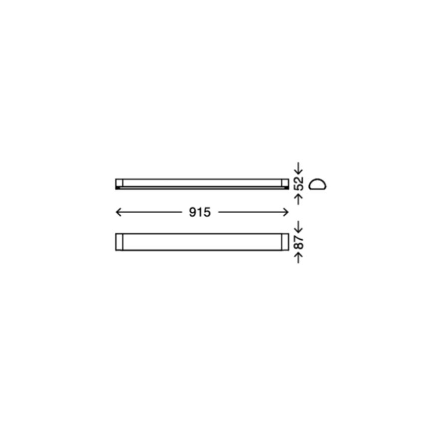 Briloner 2070-218 - LED осветление за баня за огледало BATH LED/15W/230V IP44