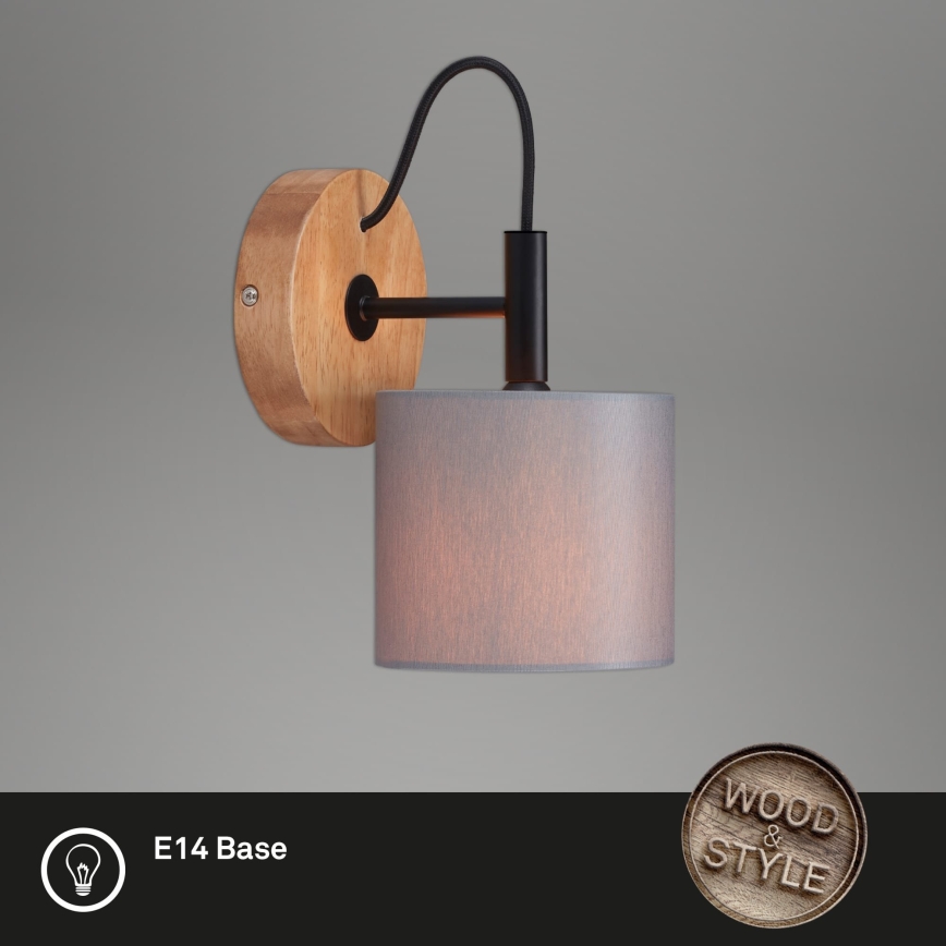 Briloner 2075-014 - Стенно осветително тяло RHON 1xE14/25W/230V