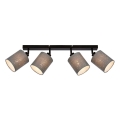 Briloner 2078-044 - Спот SPOTLIGHT 4xE27/25W/230V сив/черен