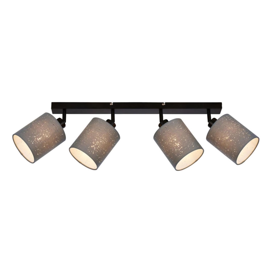 Briloner 2078-044 - Спот SPOTLIGHT 4xE27/25W/230V сив/черен