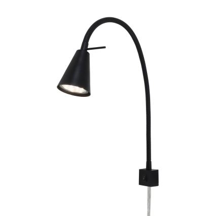 Briloner 2080-015 - LED Аплик COMFORT LIGHT 1xGU10/5W/230V черен
