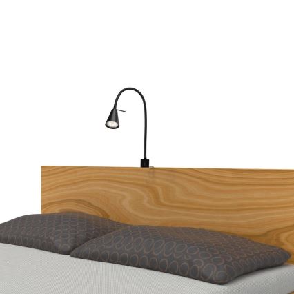 Briloner 2080-015 - LED Аплик COMFORT LIGHT 1xGU10/5W/230V черен