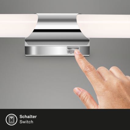 Briloner 2111-018 - LED Аплик за баня SPLASH LED/6,5W/230V IP44