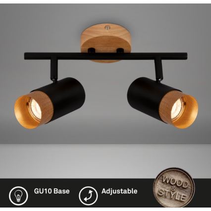 Briloner 2144025 - Спот SPOT 2xGU10/9W/230V