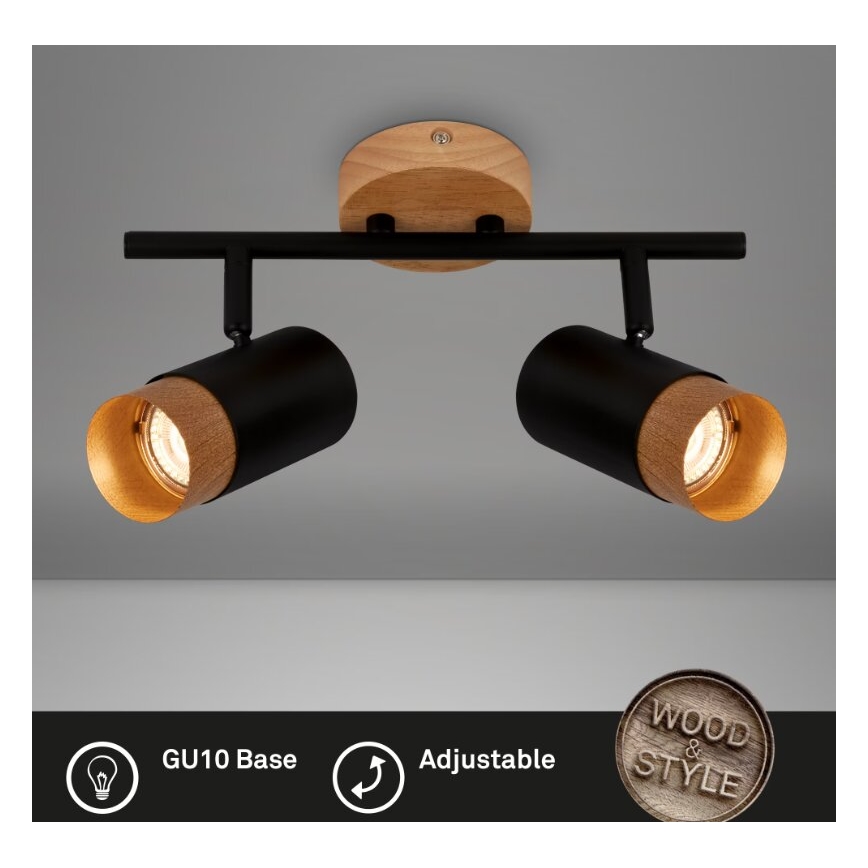 Briloner 2144025 - Спот SPOT 2xGU10/9W/230V