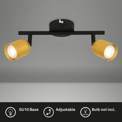 Briloner 2145-027 - Точково осветително тяло 2xGU10/9W/230V